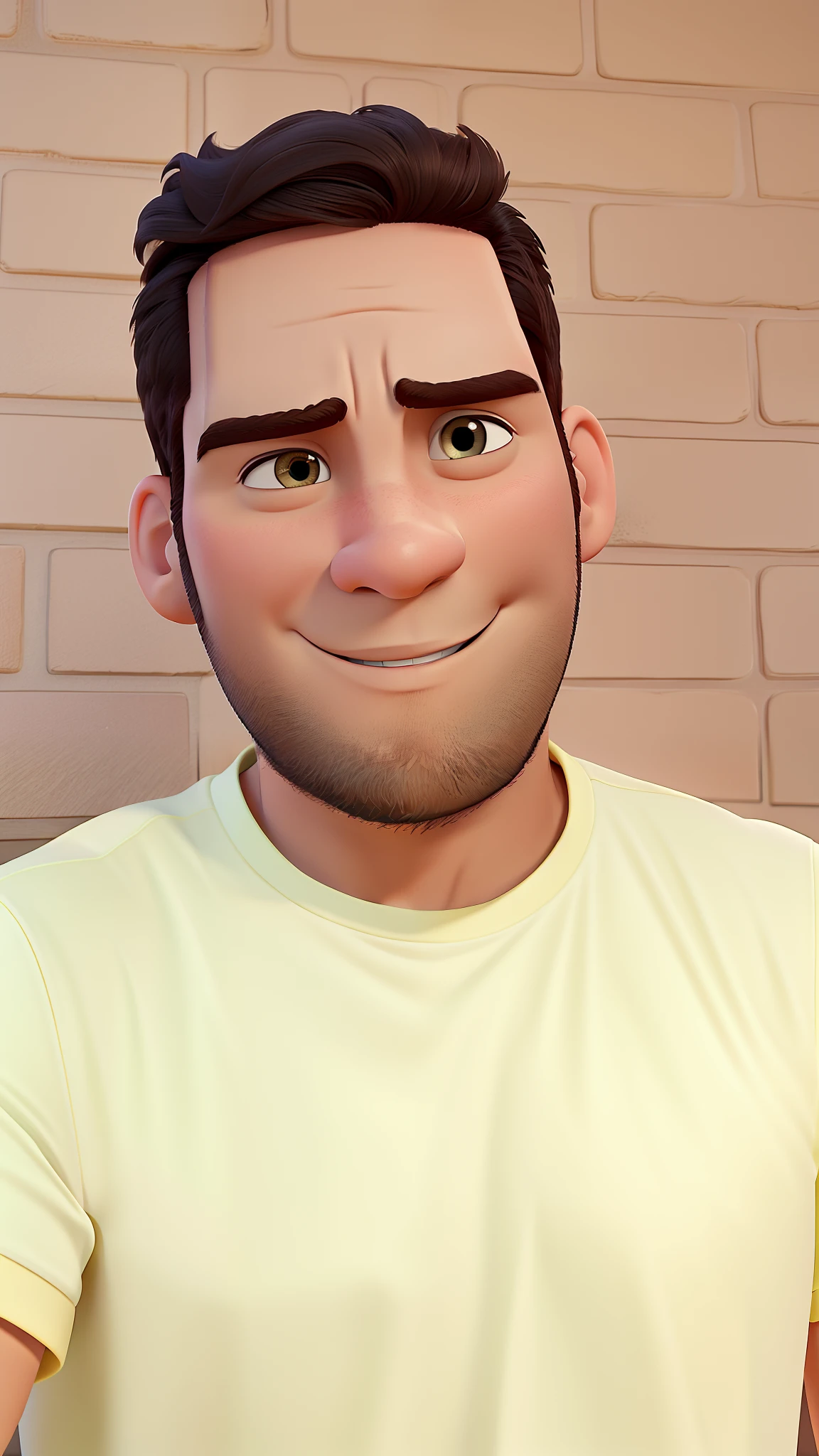 Homem no estilo Disney pixar, alta qualidade, melhor qualidade