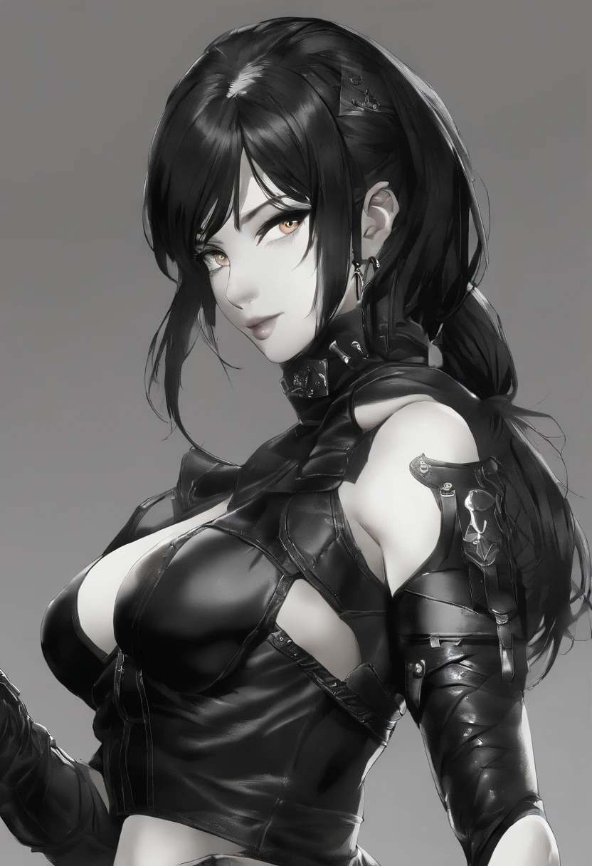 black hair, Surrealism, 8k, super detail, nipples, NSFW, sfw ng_deepnegative_v1_75t, ((badhandv4)), (worst quality:2), (low quality:2), (normal quality:2), low-res, multiple bodies, bad anatomy, bad hands, normal quality, ((monochrome)), ((grayscale)) watermark, bad legs, bad arms, nipple, unnatural, police outfit