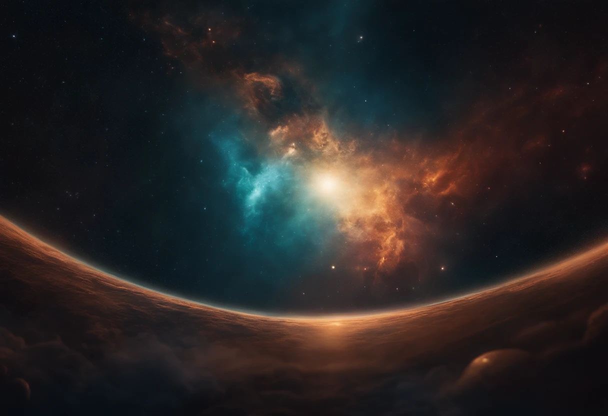kosmos,Abstract,light and shadows,mystical,intergalactic,nebulas,stellar,Colorful,Fantastical