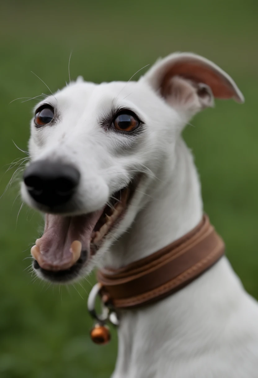 (((Personagem de desenho estilo Pixar))),,(((Um cachorrinha whippet branca malhada fofa super fofa correndo na estrada:1.4))),Naughty Expression,HD Real,olhos negros,Figura voadora,Imagem HD,1/3. deixar em branco,Lentes Canon SLR,Shoot at medium distance,soft lighting,tmasterpiece
