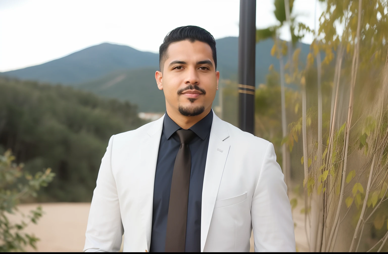 there is a man in a suit and tie standing outside, andres rios, Cristiano Orrillo, victor maristane, Eloy Morales, taken in the early 2020s, com montanhas ao fundo, Joel Torres, Alex Yanes, imagem de perfil, Tiago Zapata, Jose Miguel Romano Francisca, Luis Nieves Sr., juan diaz canales