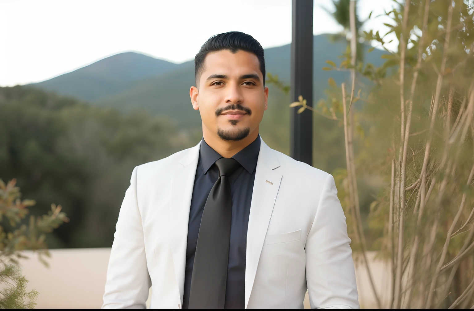 there is a man in a suit and tie standing outside, andres rios, Cristiano Orrillo, victor maristane, Eloy Morales, taken in the early 2020s, com montanhas ao fundo, Joel Torres, Alex Yanes, imagem de perfil, Tiago Zapata, Jose Miguel Romano Francisca, Luis Nieves Sr., juan diaz canales