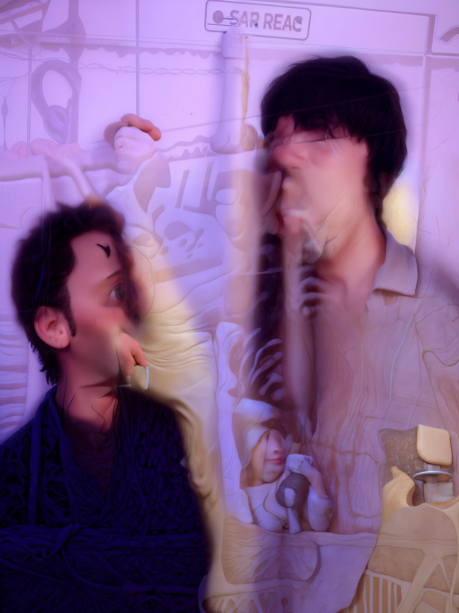 Isa and John, A Duo of Music. João plays the guitar and Isa sings with the microphone.