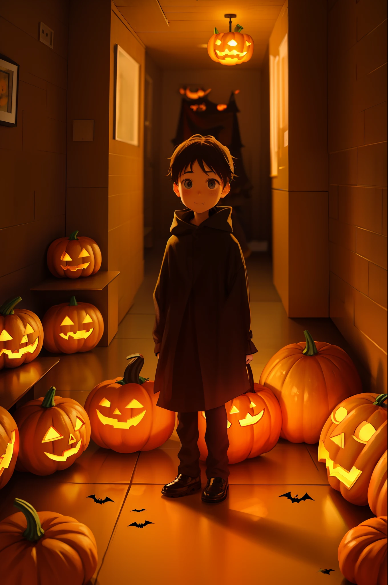 Children's Halloween Scenery