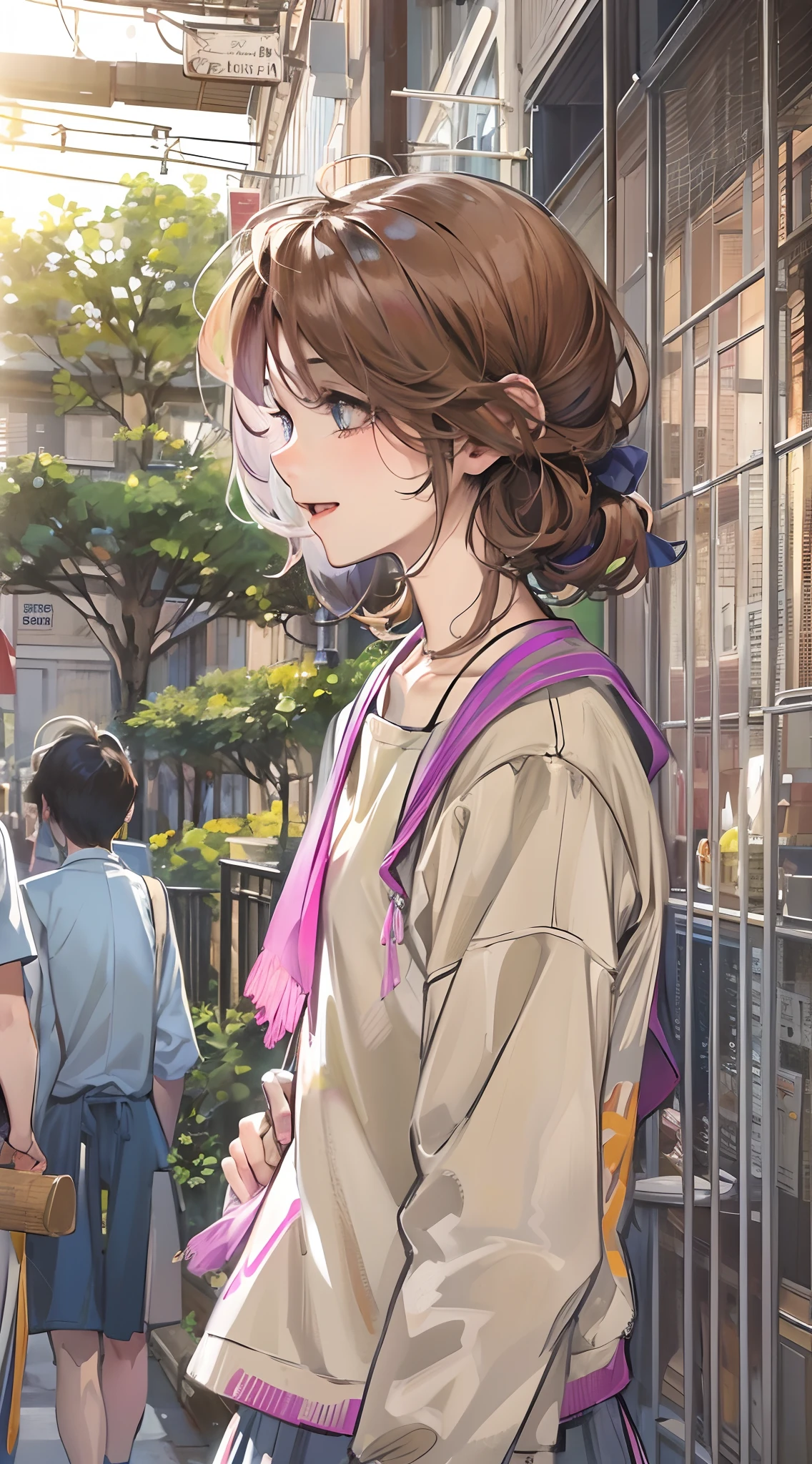 Absurdres masterpiece HDR high quality picture of a scenes from Hana yori dango anime, character is with detailed face, simple hair design , happy face, different clothes , ((random hair style:1 )) , anime eyes, light skin , 

Different outfits from anime, detailed outfit, nice background, masterpiece scenery