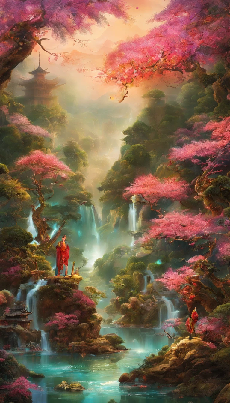 mitologia chinesa,falha,O detalhe,super-fino,Ultra foto realsisim,hyper-realistic,Obras de mestres,8K Wind Resolution,Renderizador OC,