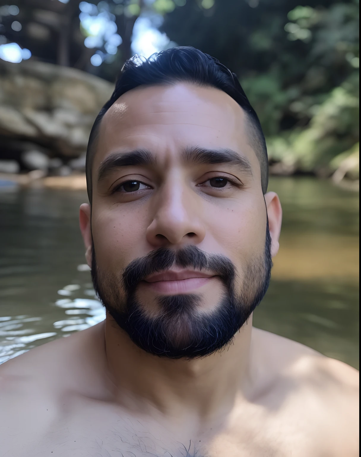 there is a man that is standing in front of a waterfall, (38 anos), 3 2 anos, 2 8 anos, 2 7 anos, 2 9 anos, 38 anos, cerca de 3 5 anos, 3 6 anos, banho em cachoeira, Cristiano Orrillo, 2 4 anos, Postagem no Reddit