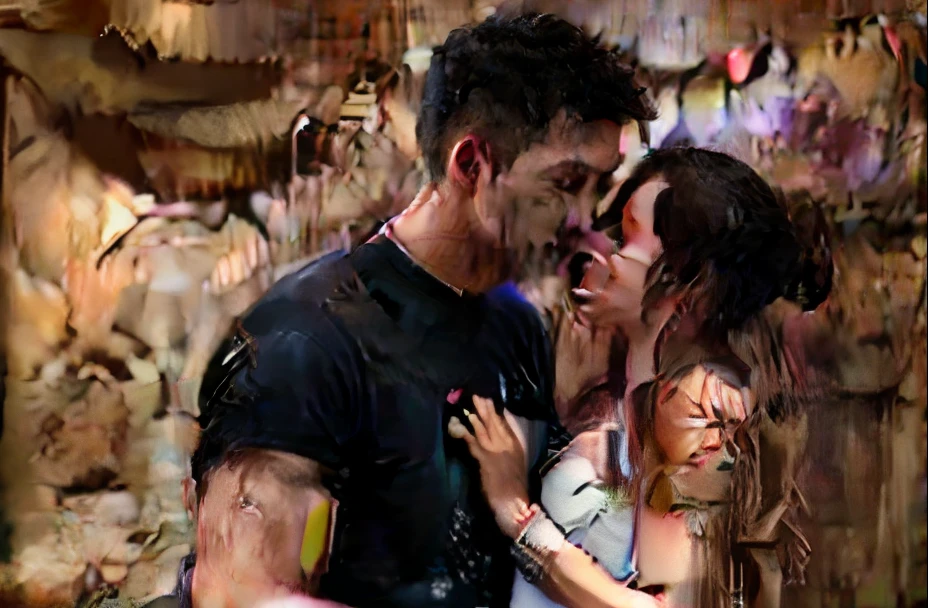 Araffes man and woman standing in front of a cake with hearts, Directed by: Nandor Soldier, instagram post, seu madruga, finalmente, imagem de perfil, they are in love, andrea rocha, Rosemary Ressendi, Ronaldo Nazario Fenomeno, Malika Favre, Ronaldo Nazario, aw, Ronaldo Luis Nazario da Lima