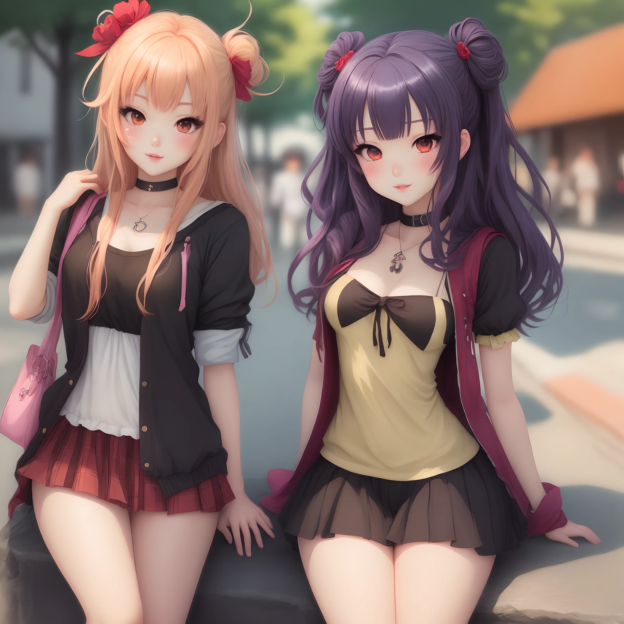 Pretty girl
Anime style