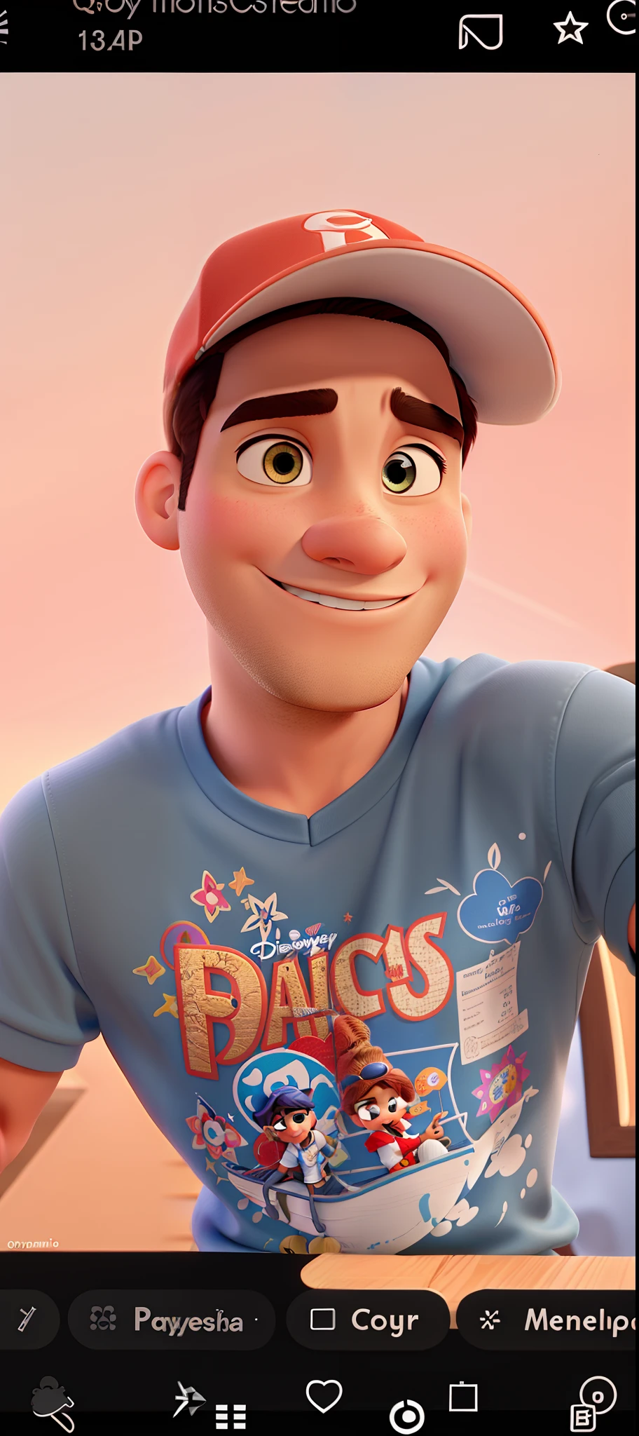 estilo Disney pixar, alta qualidade, melhor qualidade