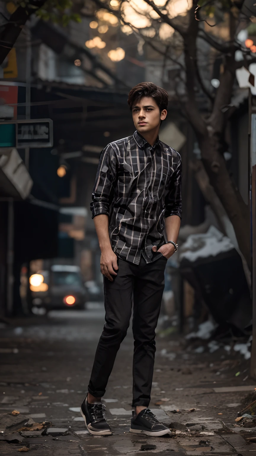 change background handsome boy dark place 8k regulation
