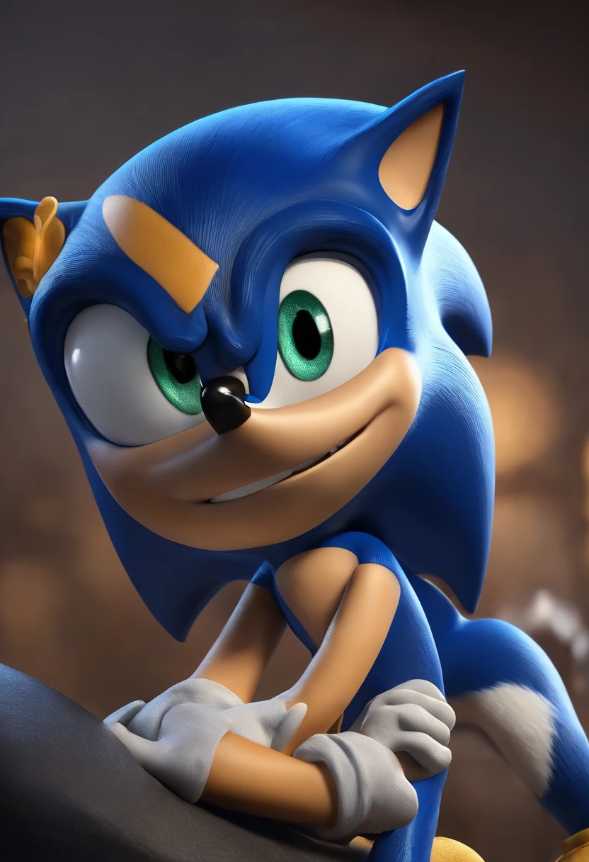personagem dos desenhos animados de um menino de 7 anos, camisa azul do personagem sonic, olhos castanhos, animation character, Caractere estilizado, animation style rendering, 3D estilizado, Arnold Maya render, 3 d render stylized, toon render keyshot, Personagem 3D, Personagem 3D, 3d rendering stylized, 3 d character render, personagem de desenho animado, Personagem de close up, Pose de personagem, (Estilo Pixar) (master part:1.2) (Bokeh) (best quality) (pele detalhada) (textura detalhada) (8k) (argila) (Cinematic lighting) (foco nítido