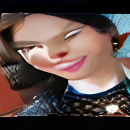Criar um personagem DISNEY PIXAR em estilo mulher confeiteira
