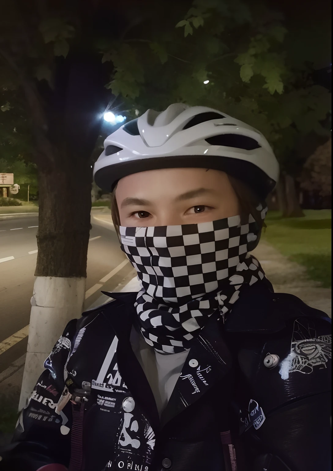 Bike night riding