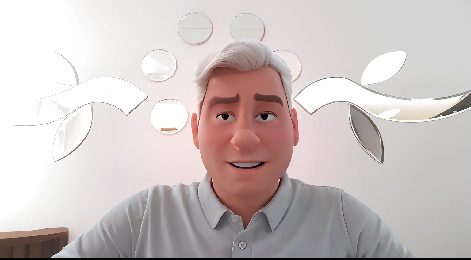 homem estilo disney pixar, alta qualidade, melhor qualidade