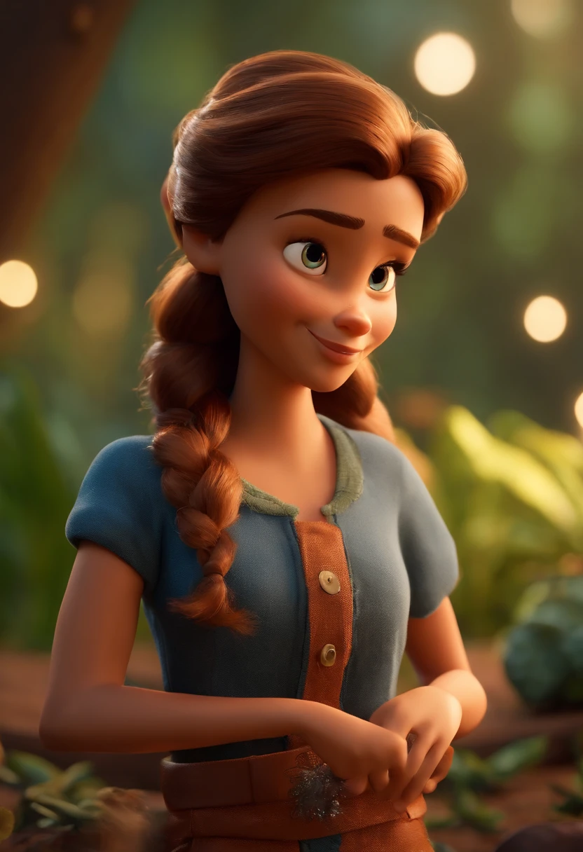 Garoto, estilo disney, tom de pele: claro:  Cabelo: marrom escuro, liso, curto, penteado para o lado direito. camisa: social, Cor azul. Fundo: Gray and white gradient,Comemorando, Hands raised, sorrindo, feliz, (estilo pixar) (obra-prima:1.2) (bokeh) (melhor qualidade) (pele detalhada) (textura detalhada) (8k) (claymation) (cinematic lighthing) (foco nítido