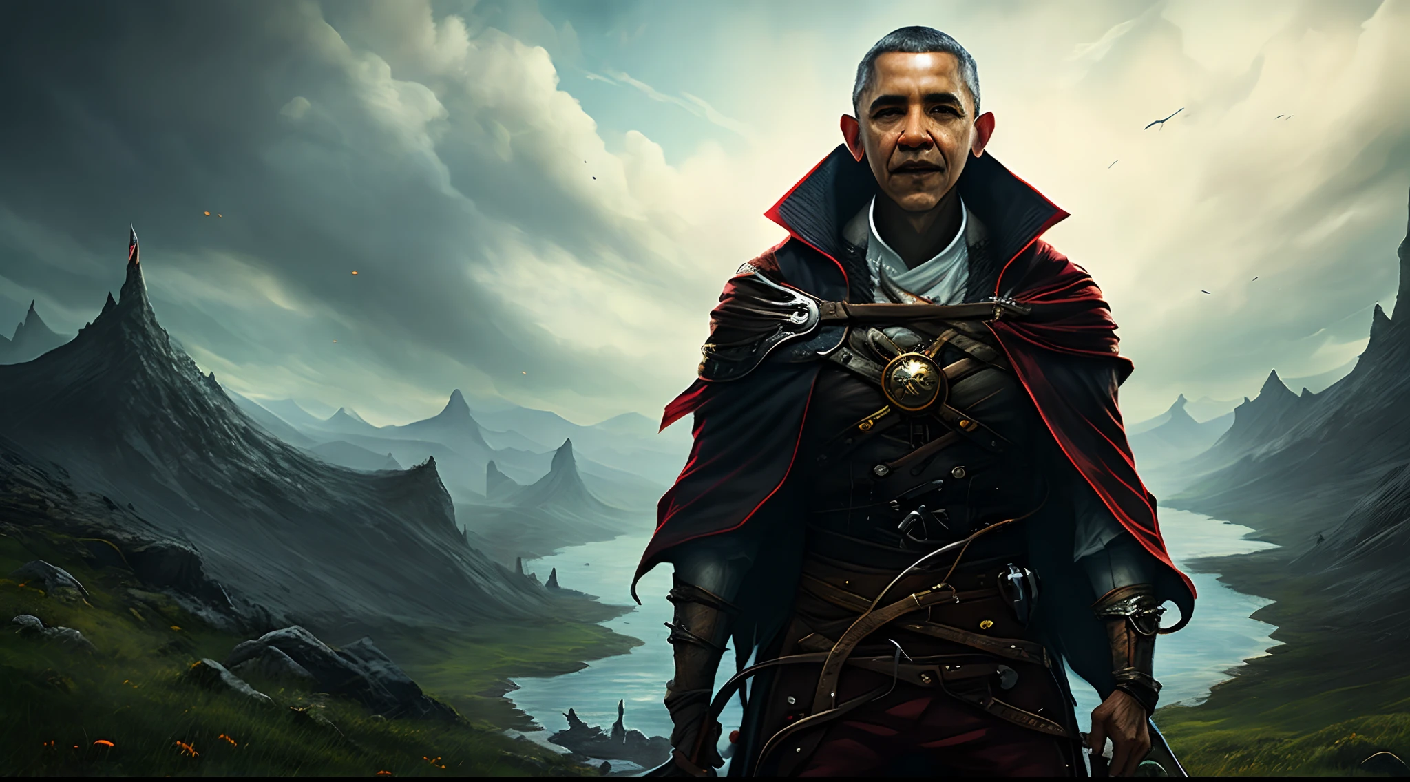 Obama on the game cover of Elden Ring