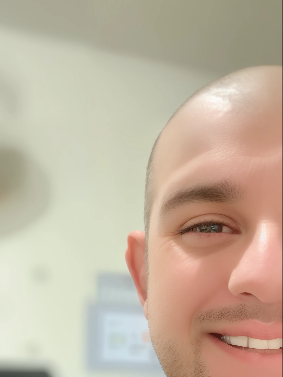 homem, 40 anos, Musician Pianist, Inside a podcast studio and editing video. Pingente de cruz marrom no peito,