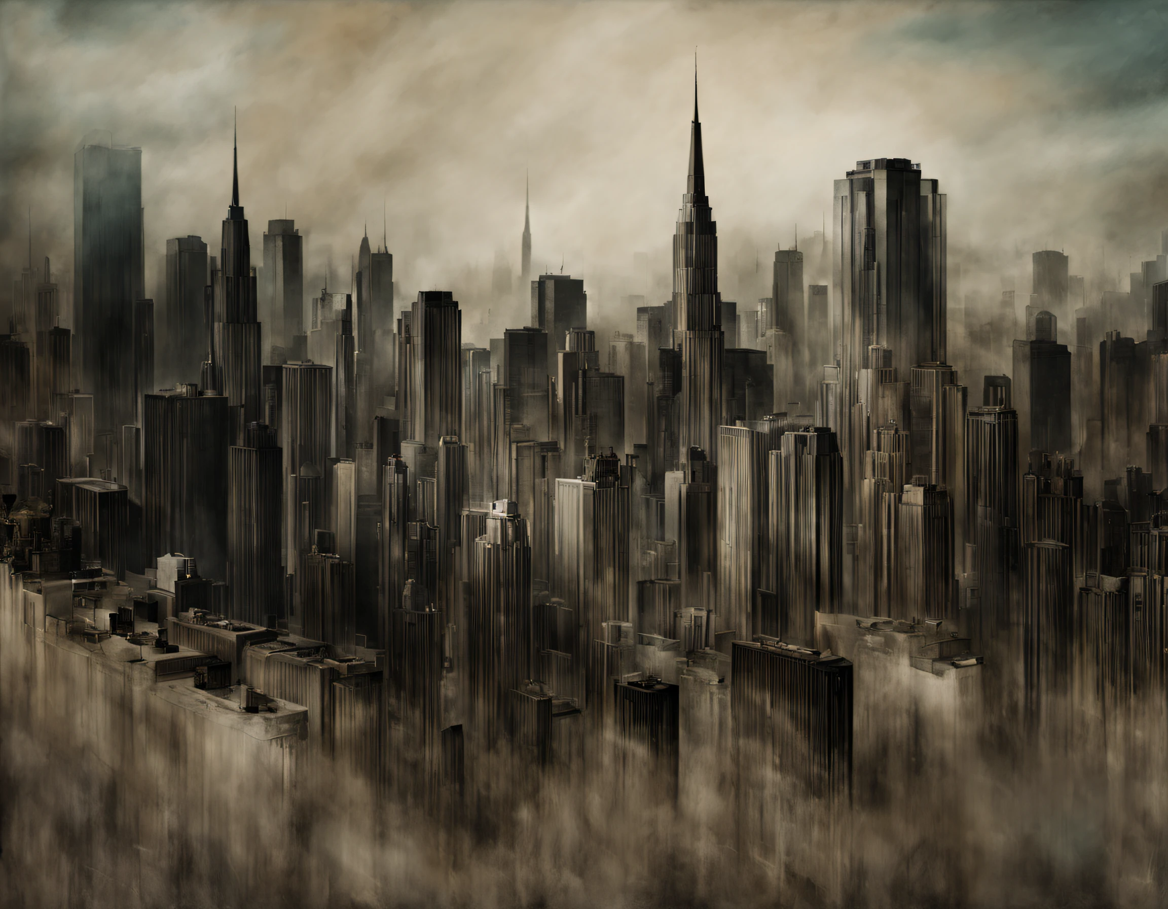 Taken by Gabriel Wirther(Gabriele Viertel)style of, City landscape