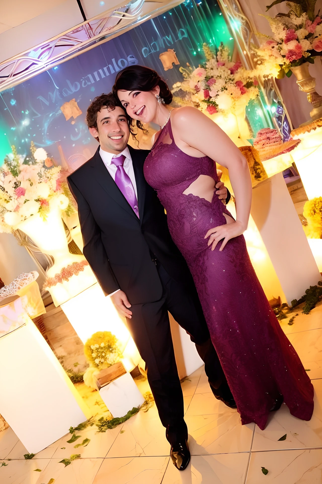 Fundo festa de casamento