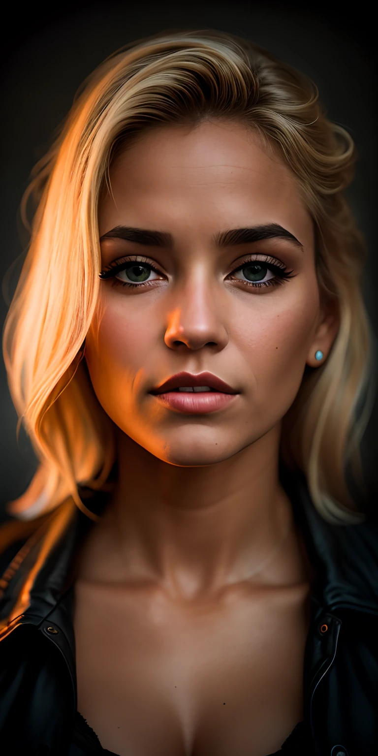 Beautiful blonde college girl in runway costume, fora do campo de pista, ((levemente acima do peso)), olhar marcante, Photorealistic thick lips, foto, obra-prima, realista, realismo, fotorrealismo, alto contraste, photorealistic digital art trend in Artstation 8k HD high definition detailed realistic , detalhado, textura da pele, hiper detalhado, textura realista da pele, armadura, melhor qualidade, ultra high-resolution, (fotorrealista: 1.4), alta resolução, detalhado, foto crua, sharp re, by lee jeffries nikon d850 film stock photography 4 kodak camera portra 400 lens f1.6 colors rich hyper realistic texture dramatic lighting irrealengine trending on artstation cinestill 800,