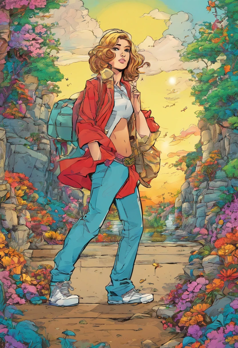 Manga style, comic, tom da tela
