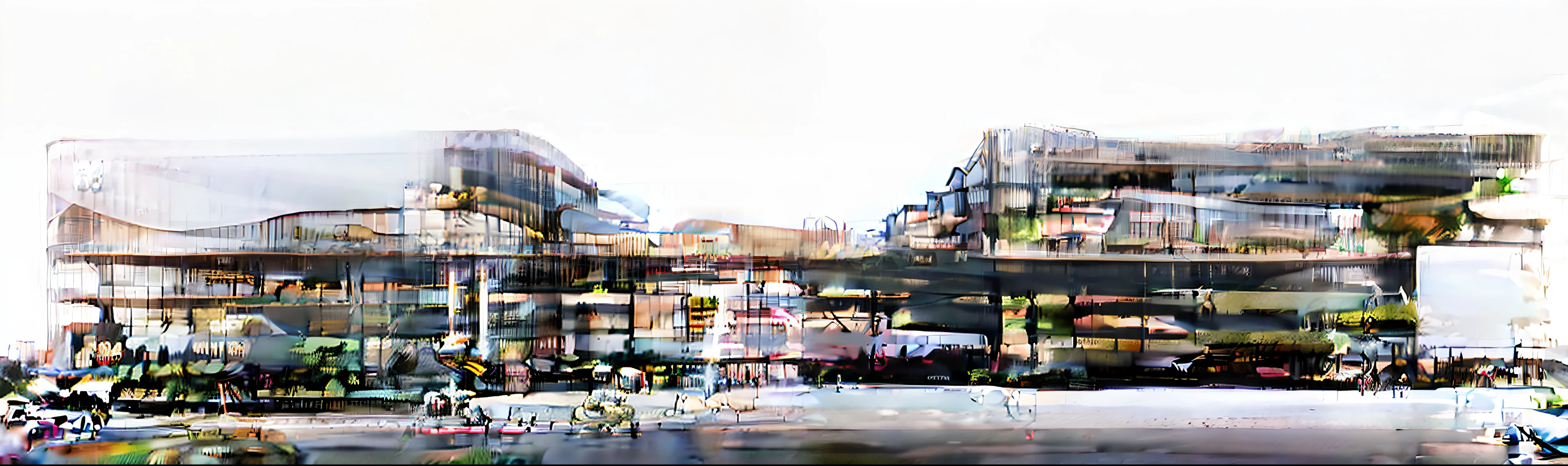 ((Best quality)), ((masterpiece)), ((realistic)), envision a captivating aerial view showcasing a modern cityscape design. Capture the essence of a vibrant and dynamic urban environment during daytime. Picture a meticulously planned cityscape with impressive architectural structures, intricate road networks, and bustling activity. Let the artwork capture the awe-inspiring nature of the city as it extends far and wide, impressing viewers with its grandeur and sophistication. Utilize digital art or 3D visualization techniques to bring this cityscape to life, ensuring a high level of detail and accuracy. Embrace a color scheme inspired by vibrant contemporary colors, capturing the energy and vibrancy of the urban setting. Let the artwork leave viewers captivated and inspired by the beauty and functionality of the modern city design, as it thrives under the illuminating natural daylight