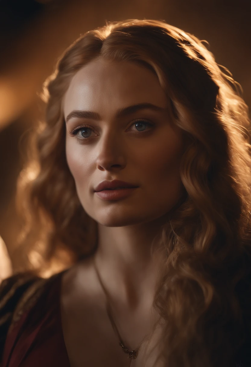 (Ti_Turner Sophie Turner:1.1), Rosto detalhado, (papel de parede 8k extremamente detalhado), [Por JusTin Gerard e Greg Rutkowski, Realistic, dnd, design de personagens, trending on ArtStation:fotografia profissional, fotografia premiada, luz de enchimento, 85 mm analog sharp focus, d750 hdr foto por Ying Tang , foco nos olhos, 8k RAW canon, fotografia de arte, luz dura, film still of Braveheart , knollingcase por Simon Bisley:0.3]