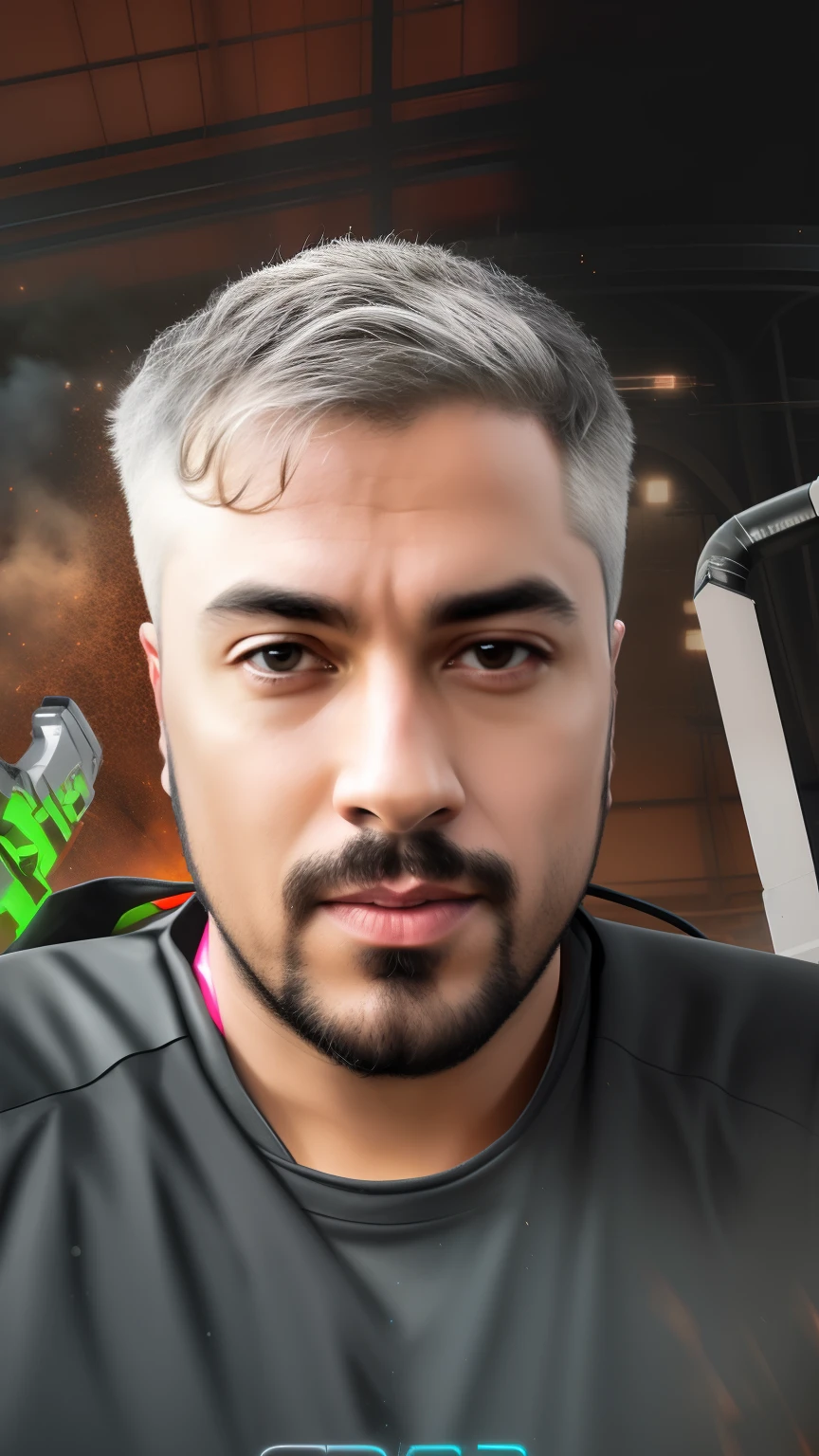 master part,Arte Oficial,8k, master part, best quality, altamente detalhado, Futuristic, Dynamic, brilhante, metalic, robotic,, , Cyberworld,Mecha:1.2,ondas de energia,Explosions,high-tech buildings,neon lights,smoke and dust.