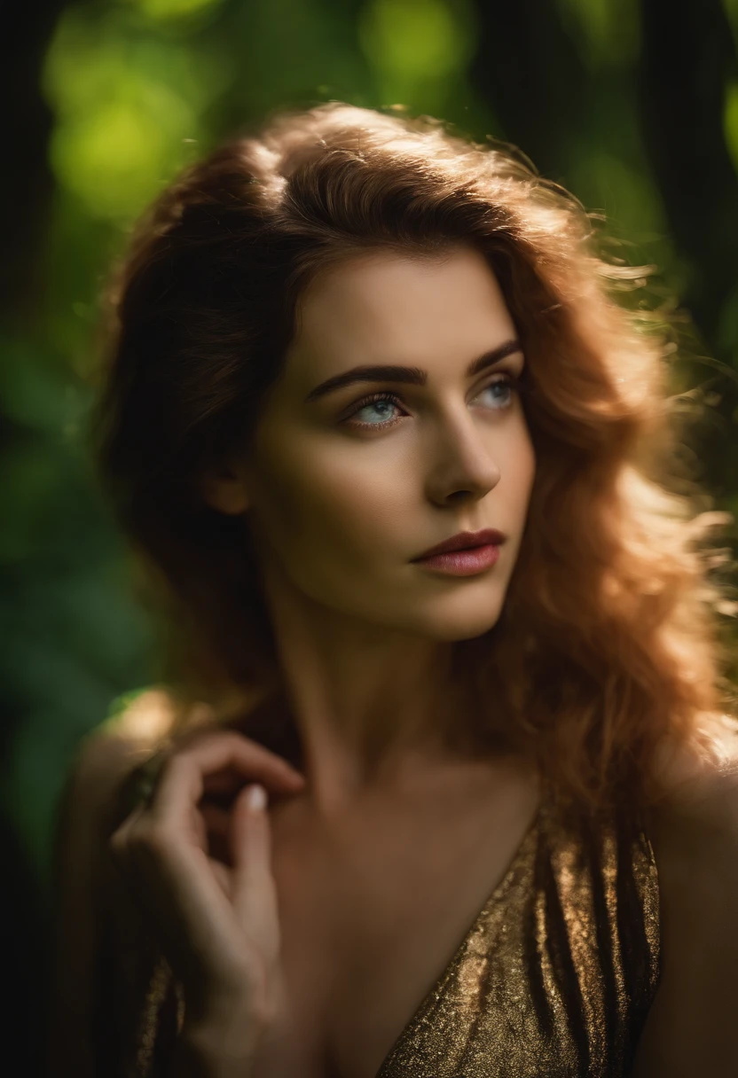 Roseleslie mulher como uma fada,(altamente detalhado:1.2),(best quality:1.2),(8k:1.2),foco nítido,(Subsurface scattering:1.1),fotografia premiada,fotografia de retrato profissional,(Fechar Tiro:1.1) (floresta bioluminescente brilhante:1.2),Asas de fadas iridescentes,Sensual expression (Antecedentes muito detalhados:1.2),(magical fantasy:1.0), (Knollingcase:1.1),(analogue style:1.1),(estilo modelshoot:1.2),dramatic lighting