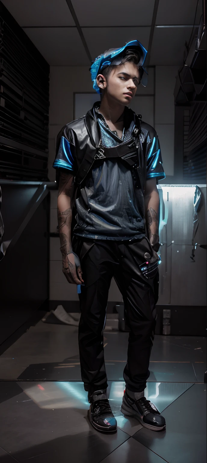 Change background cyberpunk handsome.boy.reallstic face .8k.ulira reallstie