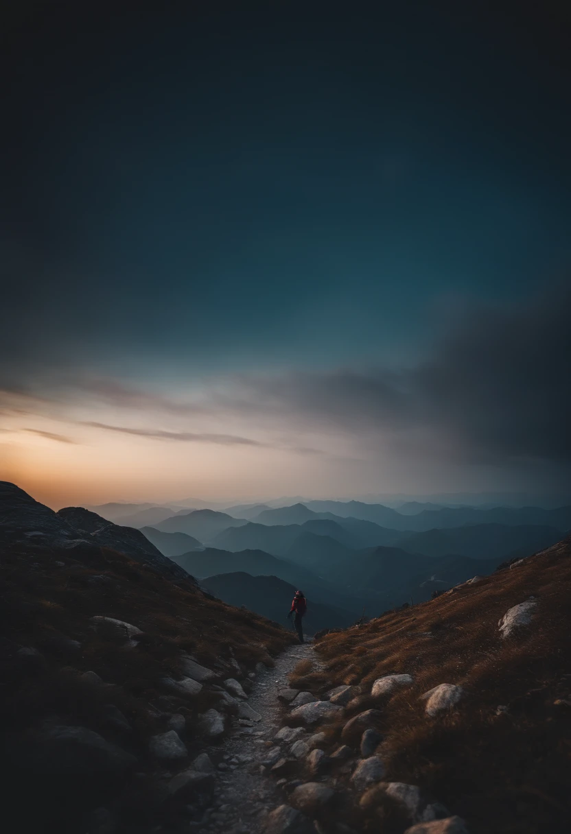 Top of the mountains、Reaching the summit、beautful view、 amazing composition, Climb to the top、You can see the top、Arrive at the summit、Summit of Mt、Reaching、