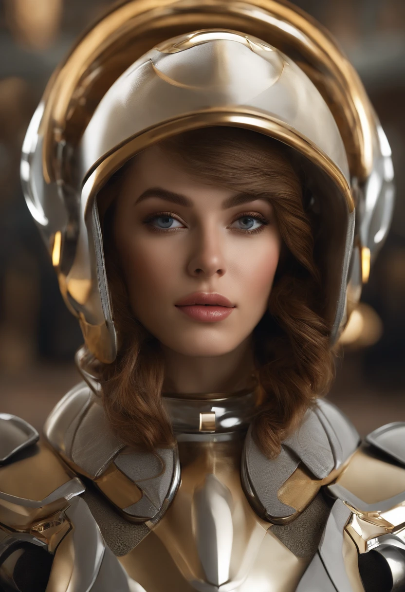 ((best quality)), (master part)), (Detalhes: 1.4), ..3d, absurd resolution, high resolution, (master part: 1.4), ultra detalhado, bonita 1 pessoa, Imagem futurista da mulher, Cabelos castanhos cintilantes, Olhos castanhos bonitos, beautiful face, 20 anos, spaceship, floating, pequeno, traje espacial, spaceship, janela, futuro, dynamic pose, troca de roupa