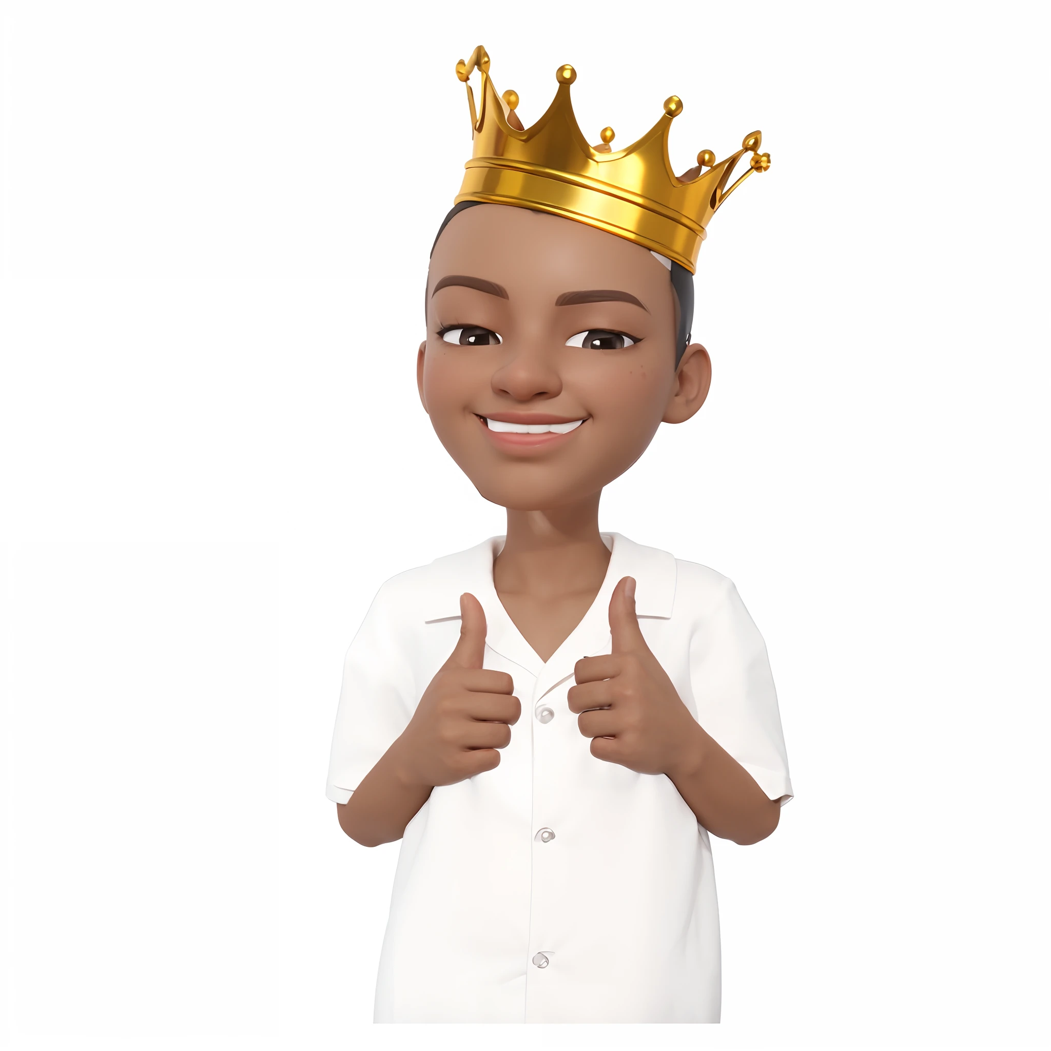 personagem dos desenhos animados de um homem com coroa de rei e roupa de chef de cozinha , animation character, Caractere estilizado, animation style rendering, 3D estilizado, Arnold Maya render, 3 d render stylized, toon render keyshot, Personagem 3D, Personagem 3D, 3d rendering stylized, 3 d character render, personagem de desenho animado, Personagem de close up, Pose de personagem, (Estilo Pixar) (master part:1.2) (Bokeh) (best quality) (pele detalhada) (textura detalhada) (8k) (argila) (Cinematic lighting) (foco nítido