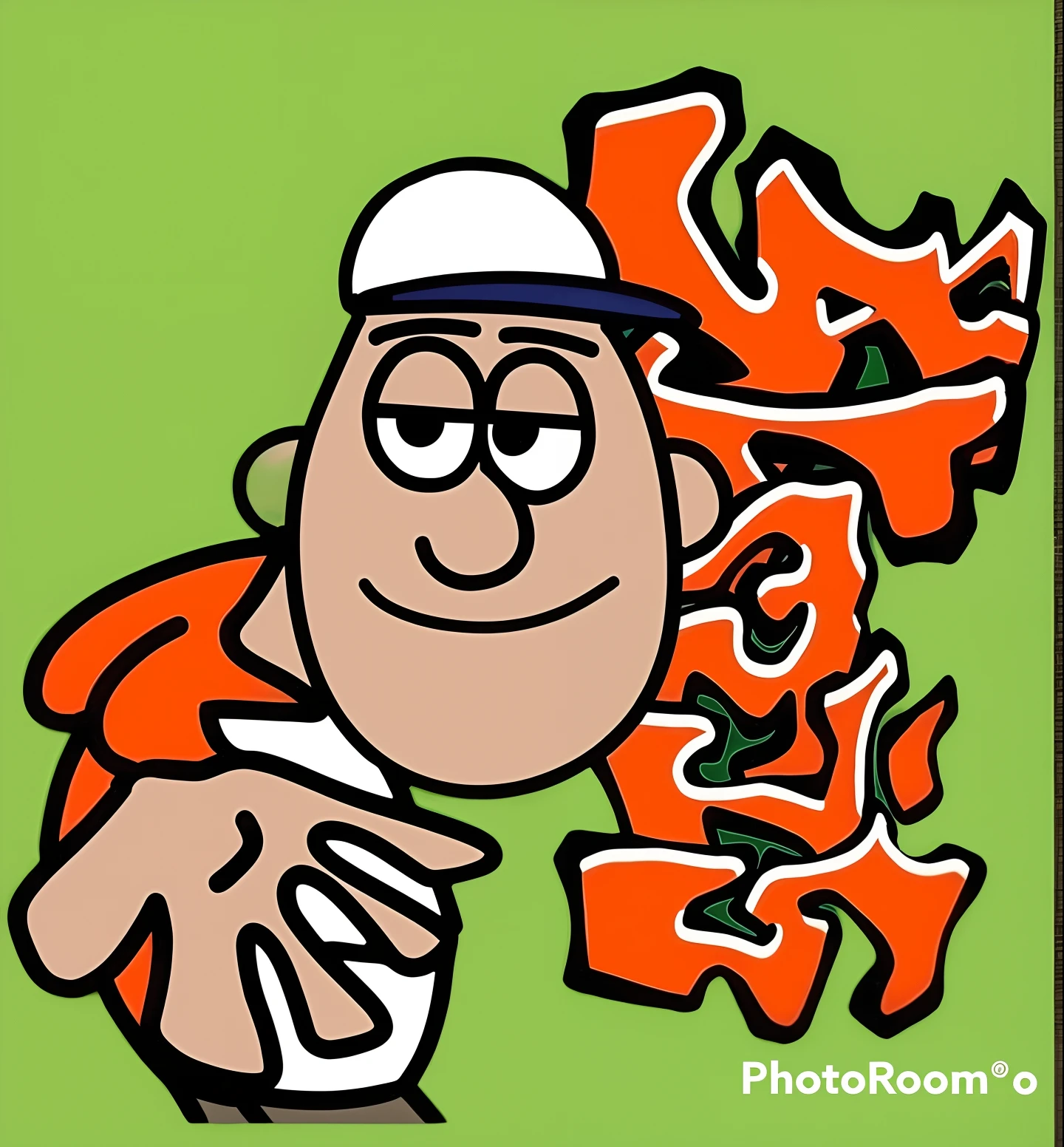 Cartoon of a man with a baseball cap and a baseball glove, segurando um microfone,Joep Hommerson, Harry Volk Estilo Clip Art, Dale Gribble, cartoon illustration, imagem dos desenhos animados, mapo tofu desenho animado, toon rendering, Arte Oficial, Fotohoot, Arte Promocional, desenho animado pateta, arte dos desenhos animados, fotogtafia, Cartoon style illustration, arte oficial
