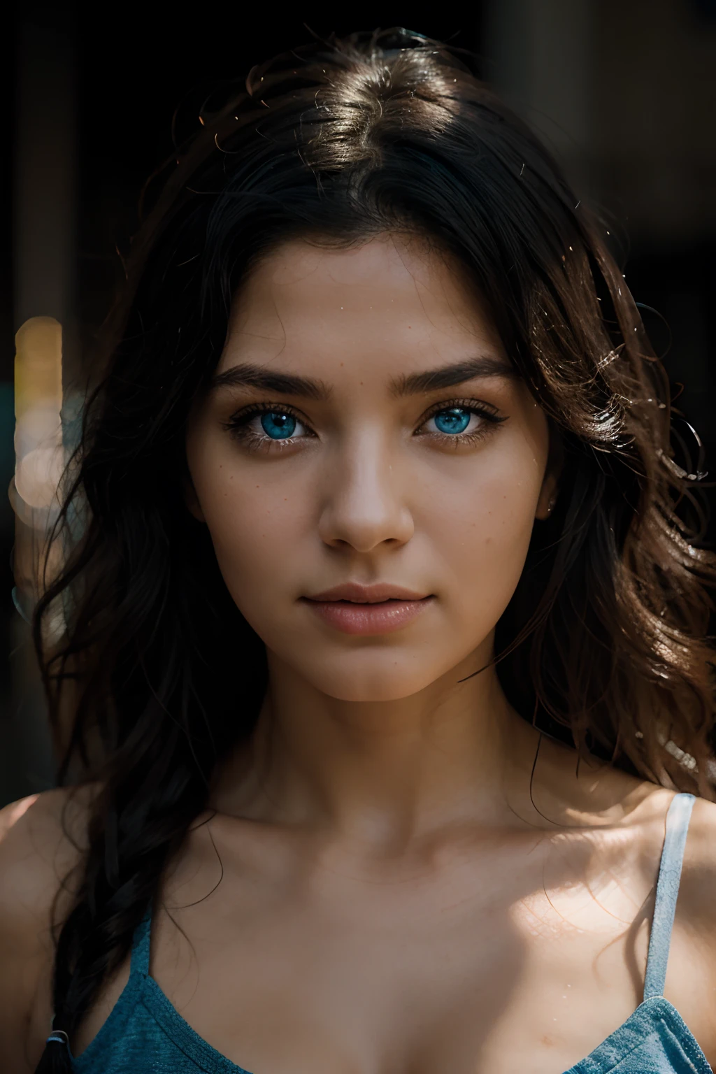 turquoise eyes