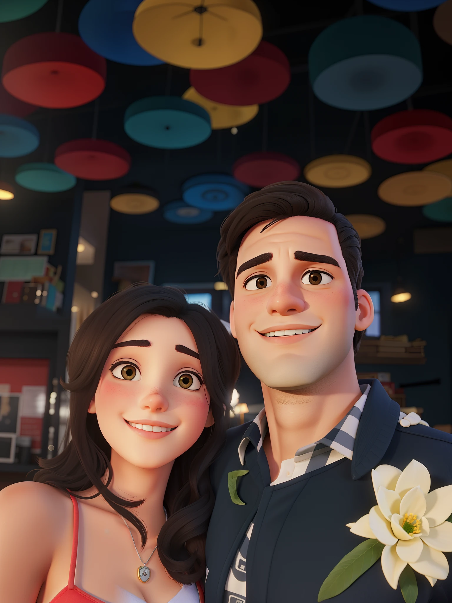 Um casal, a great love...