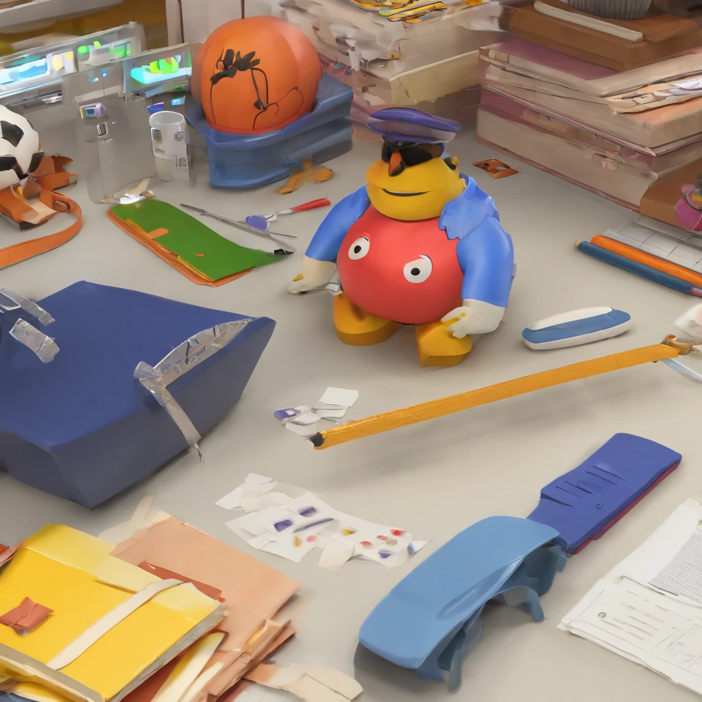 Criar um personagem no estilo Pixar. Trata-se de um homem de 23 anos, sem barba, Branco, com cabelos castanhos curtos e um quiff, e olhos castanhos. Ele deve estar na frente de um computador, Trabalhar como designer para sua empresa