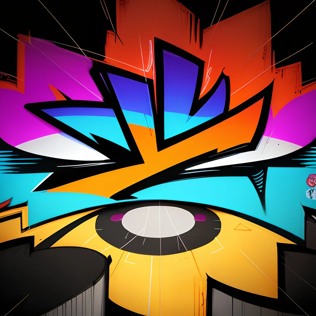 Spell "KADEN" in a graffiti and line art style