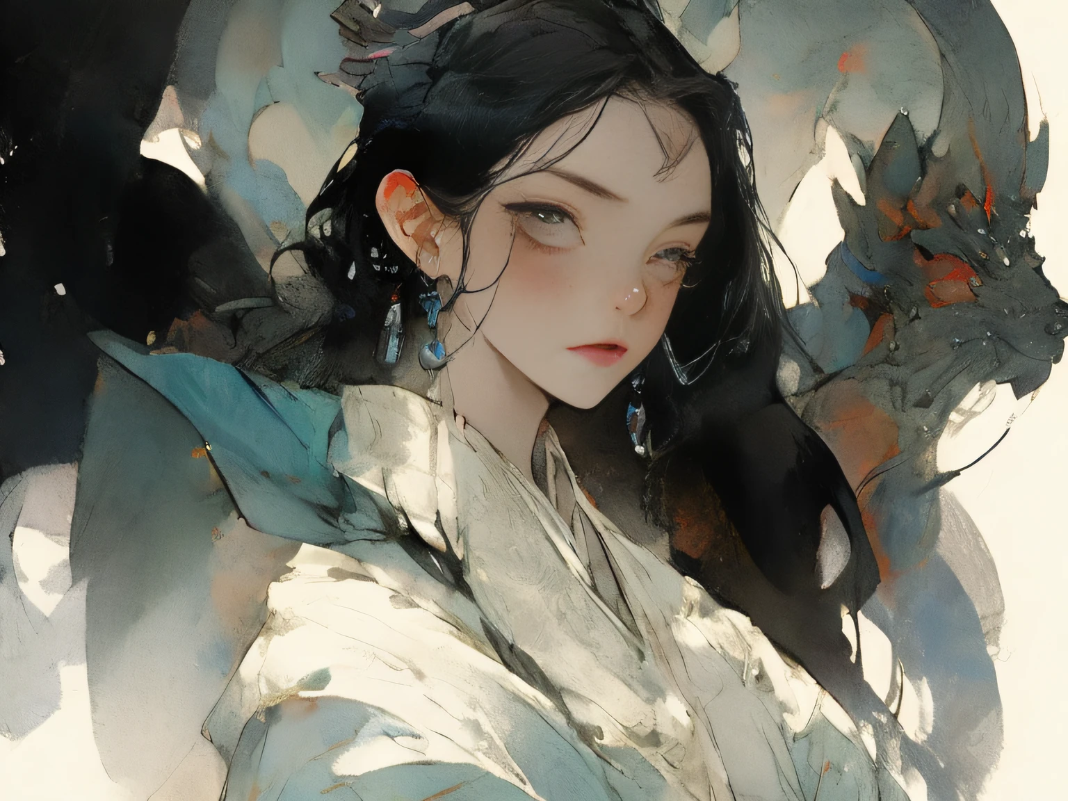 4，Continue refining The face should be clear