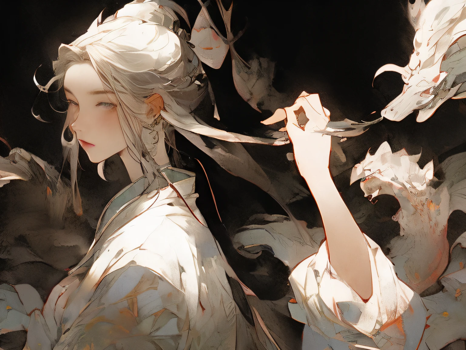 4,Continue refining The face should be clear