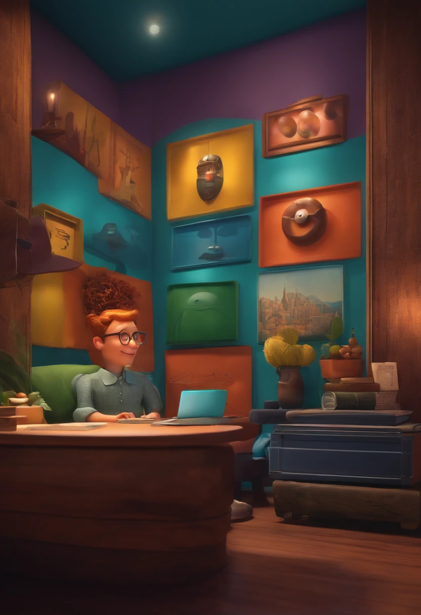You're a psychologist and want to create a pixar template to post