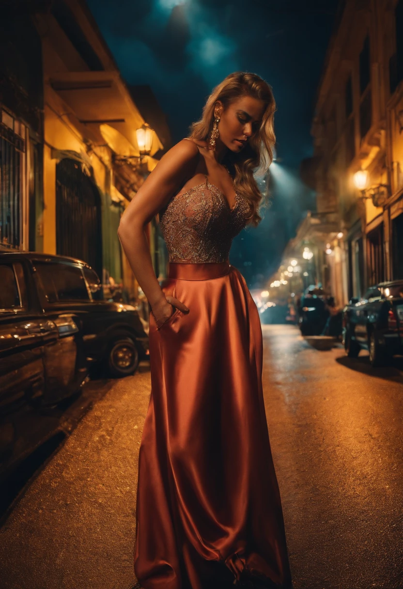 Obra-prima, de melhor qualidade, prostituta fazendo um boquete em um cliente