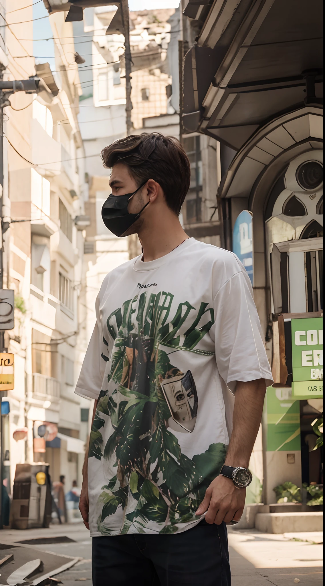 Change GTA Background, handsome young boy, realistic face mask, realistic face