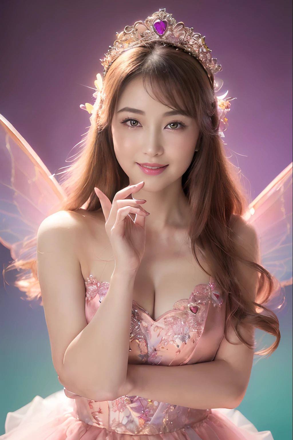 tender feelings、warmth、wanting、heal、flower sea、big breasts beautiful、fairy、care、dream magical、ray of lights