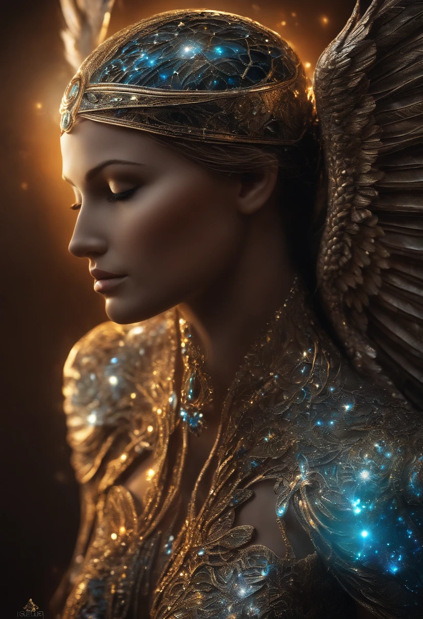 1girl in，Hypercupola，Light Painting，bio luminescent, Electrochemiluminescence, insanely detailed and intricat, Hyper maximalist, Elegant, ornate, Hyper realistic, super detailed