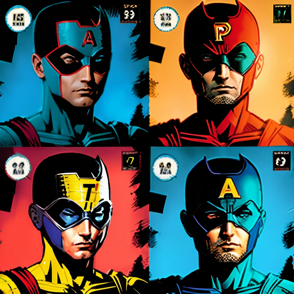 muhatma ghandi comic book superhero comic style