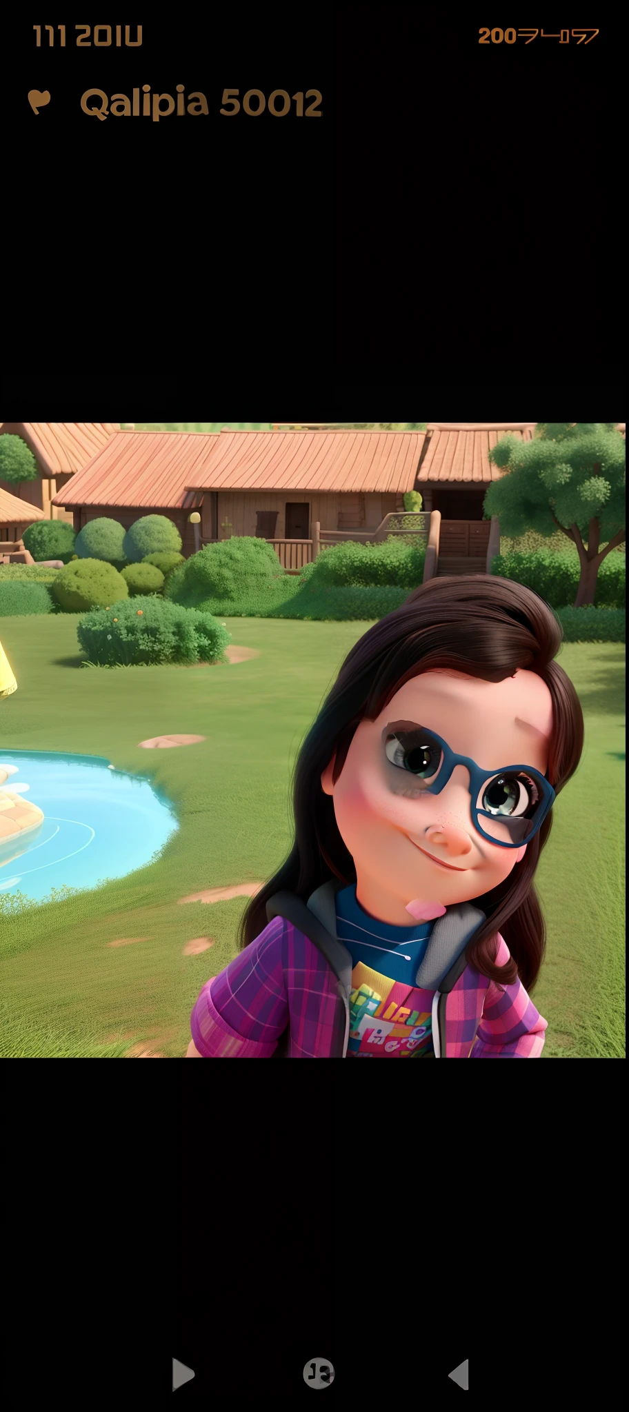 New Disney Pixar Style Girl, alta qualidade, melhor qualidade