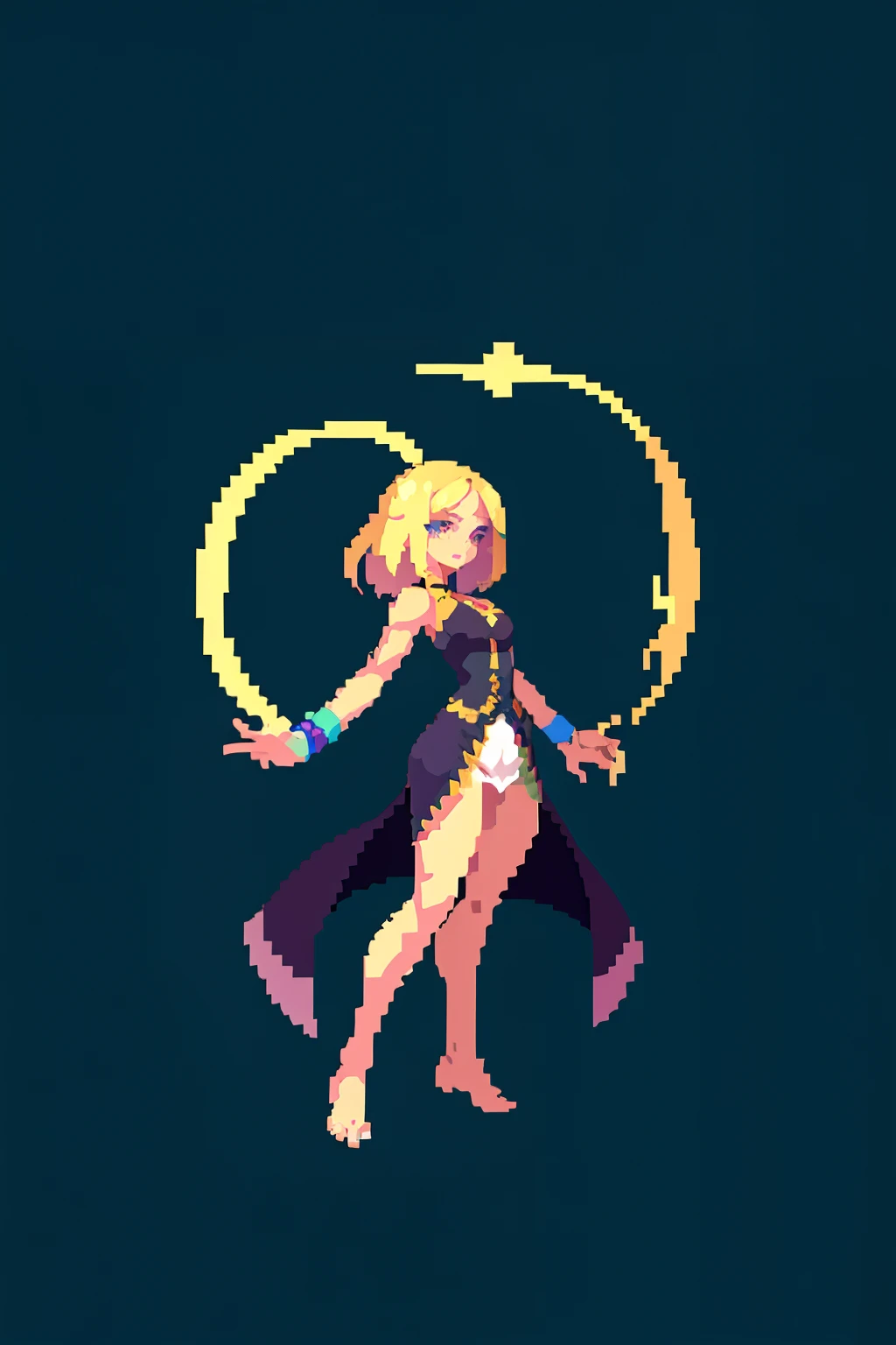 (masterpiece, top quality, best quality), pixel,pixel art,1girl, full body,