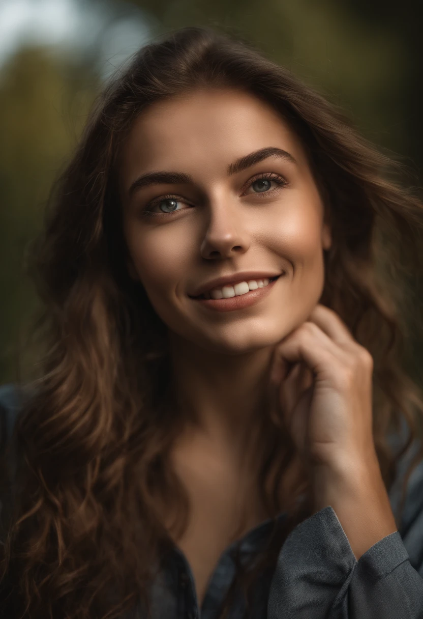RAW-Foto in Sequenz, Photo of a -yeld, (per body selfie, happpy)), biting finger, detailliertes Gesicht, Leicht verschwommene, Detailed backgrounds, natural lightting, HDR, Realistisches Foto, Professionelles Foto, Flirten mit dem Betrachter, Visuell sexy, fotorealistisch, Linda, natural skin, 8K UHD, Hochwertige, filmic grain, Fujifilm XT3